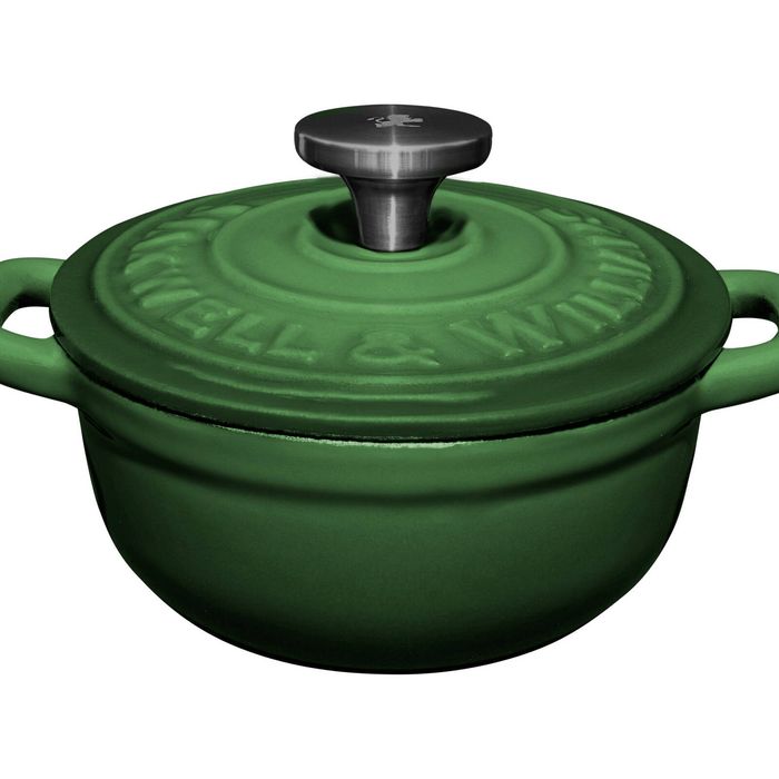 Maxwell & Williams Cookware Cast Iron Cocotte 9.5cm/260ml - English Racing Green