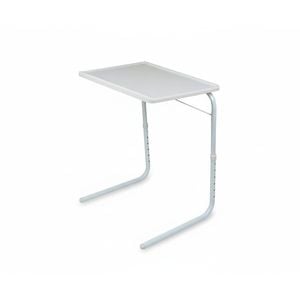 Adjustable Foldable Laptop Table Tray Steel MDF