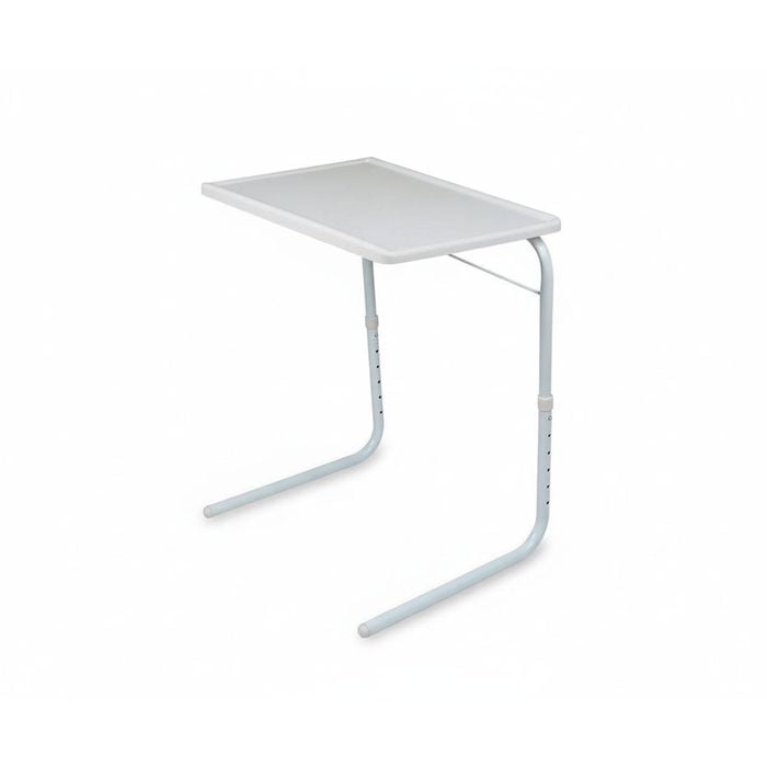 Adjustable Foldable Laptop Table Tray Steel MDF