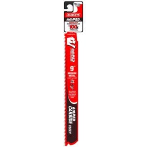 Diablo 9'' AMPED Demo Demon Carbide Reciprocating Saw Blade for Medium Metal