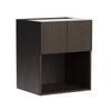 Kaboodle 600mm Truffle Oak Modern Wall Microwave Cabinet