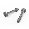 ZENITH M10 x 100mm Hot Dip Galvanised Cup Head Bolts & Nuts