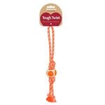 Rosewood Tough Twist Dental Throw Dog Toy