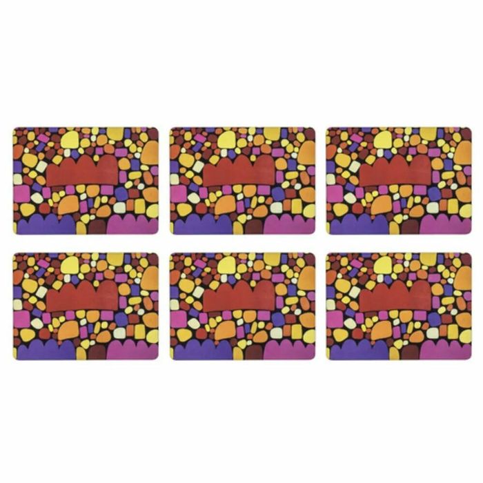 Ashdene Puli Puli Placemat 6 Pack - Graphite