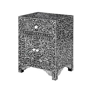 Floral Shell Inlay Chest