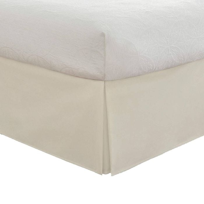 Bedding Tailored Bed Skirt, 36 cm, Queen Ivory