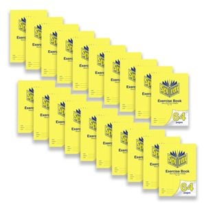 20pc Spirax 974 Binder Book A4 18mm Dotted 64-pages Writing School Stationery