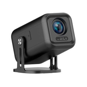 Laser Android Projector 1080p Auto Focus Portable (Black)