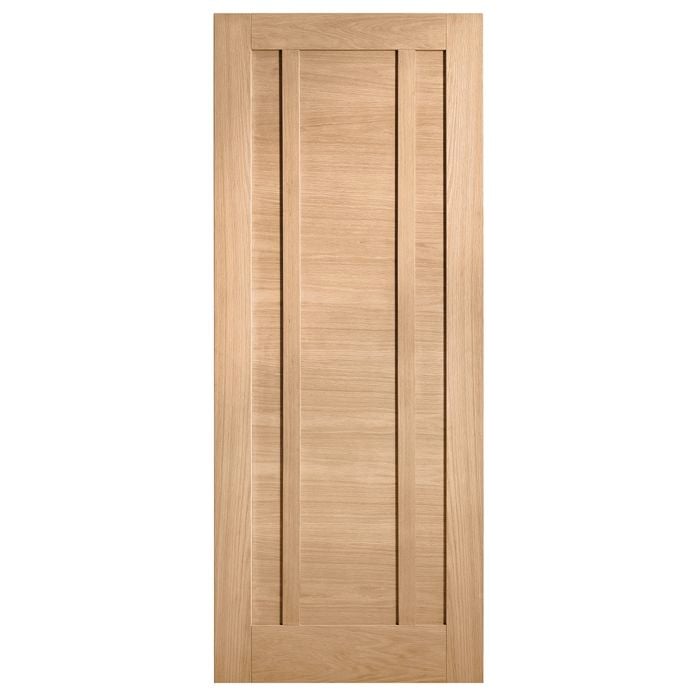 Corinthian Moda White Oak Internal Door AMOD19 - 770mm x 2040mm x 35mm