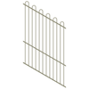 ProtectorAl 0350-1200W x 1800H Paperbark Loop Top Pool Fence Panel Raked 16-30º