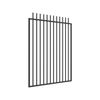 RapidFence 1470 x 1500mm Dark Grey Leaf Picket Gate