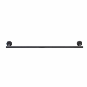 Barelli Toscana 90cm Matte Black Single Towel Bar
