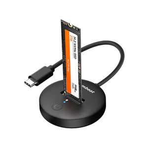 Mbeat H1 USB 3.2 Gen2 10Gbps M.2 NVMe & SATA SSD Mini Dock (Black)