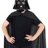 Darth Vader Cape and Mask Child Halloween Costume Set by Star Wars, One-Size