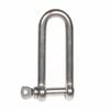 Taskmaster 10mm 316 Stainless Steel Long D Shackle