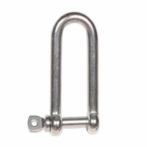 Taskmaster 10mm 316 Stainless Steel Long D Shackle