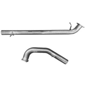 Ignite Exhausts Dpf Back For Ford Ranger Next Gen 3l V6 Td 3 Inch With Pipe Only Raw Aluminised Steel