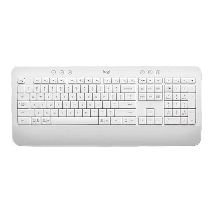 Logitech Signature K650 Wireless Keyboard With Palm-rest - Off-white [920-010987]