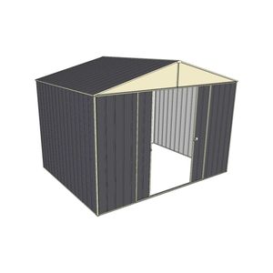 Build-a-Shed 3.0 x 2.3 x 2.3m Double Sliding Door Shed - Grey