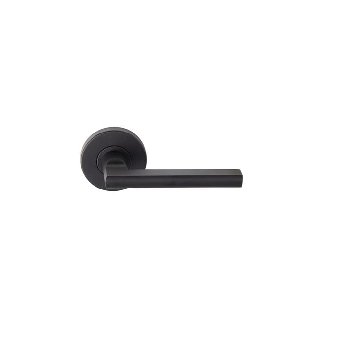 Delf Trade Matt Black Madrid Dummy Lever Set