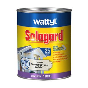 Wattyl 1L Surfmist Low Sheen Pre-tinted Solagard Exterior Paint