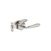 Zanda 75mm Brushed Nickel/Chrome Plate Oxford Passage Set