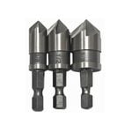 Craftright 3 Piece Countersink Bit Set