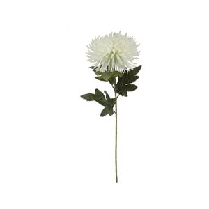 70cm White Spider Mum Artificial Flower