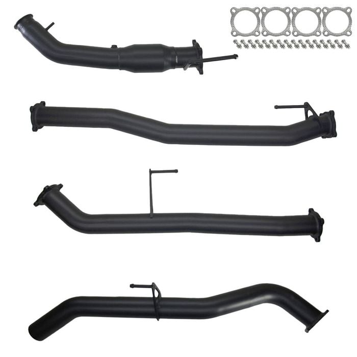 Ignite Exhausts Turbo Back For Nissan D23 Navara Np300 3" Cat & Straight Pipe Only 409 Stainless Steel
