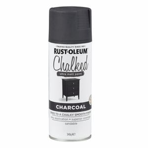 Rust-Oleum340g Charcoal Ultra Matt Chalked Spray Paint