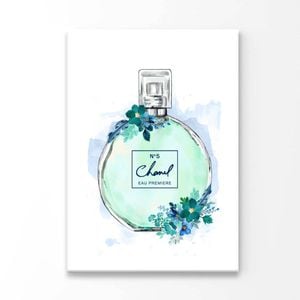 Green Luxury Perfume Print 100% Australian Made 40 x 50cm (Acrylic)