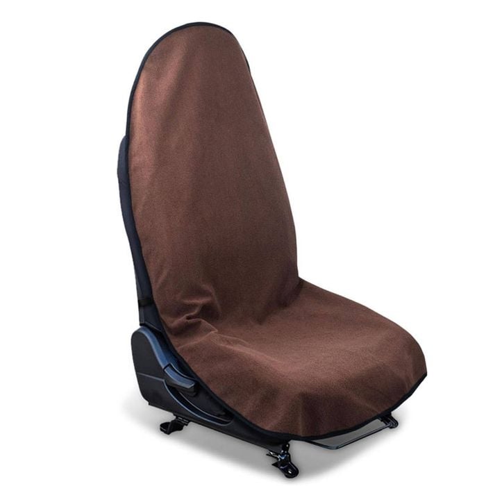 Catzon Car Seat Cover Waterproof Washable For Car Suv Truck-brown