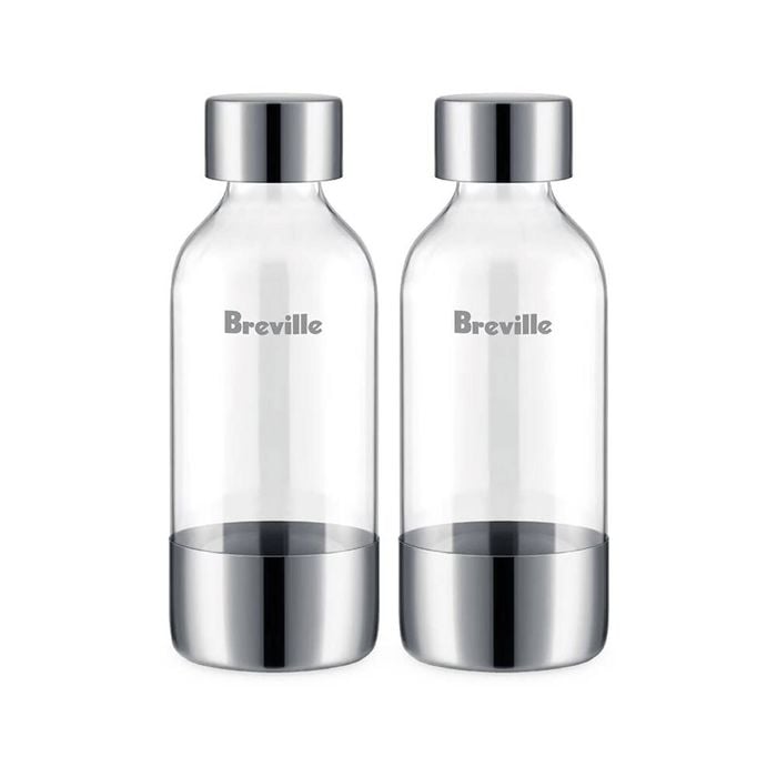 2pc Breville The InFizz Carbonating Bottle Accessory Pack 0.6L