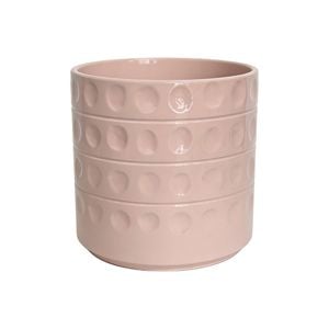 Astin Sinclair 155 x 165mm Peach Blush Dots Ceramic Pot