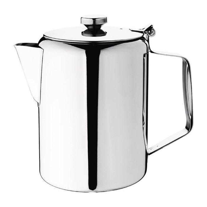 Olympia Coffee Pot Concorde Stainless Steel 2ltr 190x210x125mm Commercial Beverage Service