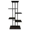 Brunnings 22 x 41 x 108cm Black Tyson Metal Plant Stand