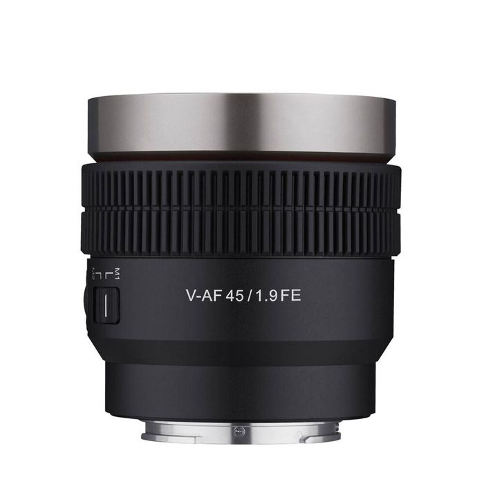 Samyang 45mm T1.9 V-AF Camera Lens for Sony FE Full Frame Black