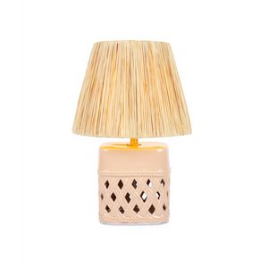Clay & Kin 34.5cm Pink Nest Table Lamp