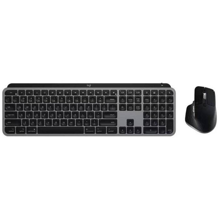 Logitech MX Keys S for Mac Keyboard and Mouse Combo (Space Grey)