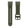 Sport Silicone Watch Band Wave Strap 20mm - For Samsung Galaxy Watch 4 5 6 7 (Army Green)