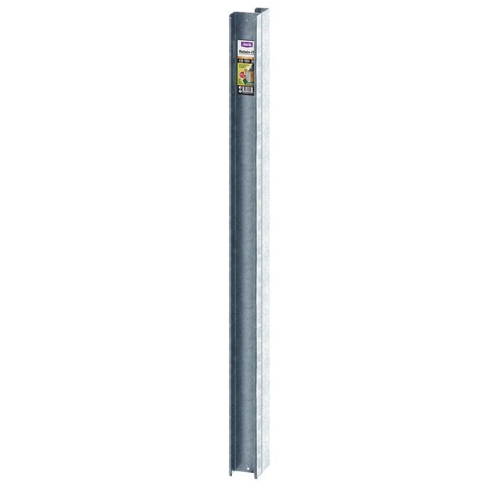 Jack 50 x 1500mm Galvanised Steel Corner Post Retain It Upright Sleeper