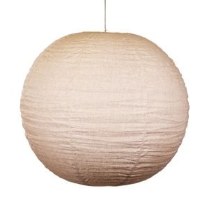 Oriel Lighting Kanto Flax Linen Shade Only 80cm