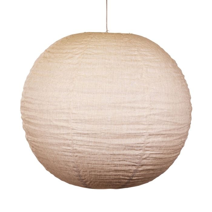 Oriel Lighting Kanto Flax Linen Shade Only 80cm