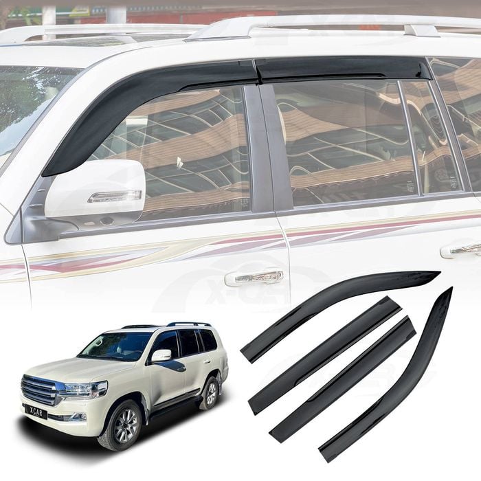 Weathershields for Toyota Landcruiser 200 Series 2007-2021 Weather Shields Deflectors Sun Visor