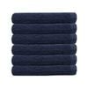 Chateau 6pack Face Washer 33x33cm Navy