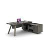 Modern Furniture KAISON Executive Desk with Reversible Return 2M - Brown Grey