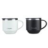 Marquee 330ml Stainless Steel Insulated Stackable Mugs - 2 Pack