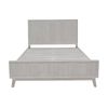 The Croft Queen Bed Frame Acacia Timber Frame White Washed