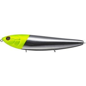 Ever Green Amazon 160mm Floating Pencil Hard Body Fishing Lure 874 Chartuse Head Metal N