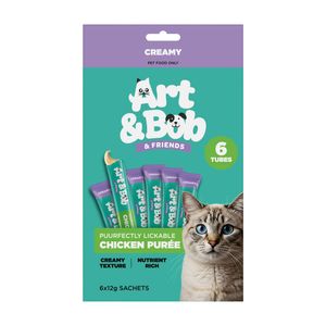 Art & Bob Chicken Puree - Pack of 6